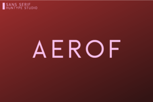 Aerof: Clean Sans Serif Fonts for Web Design