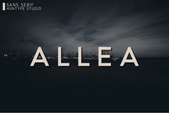 Allea: A Timeless Sans Serif Font for Modern Branding