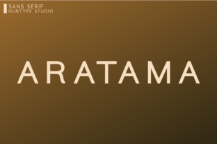 Aratama: A Sophisticated Sans Serif Font for Editorial Design