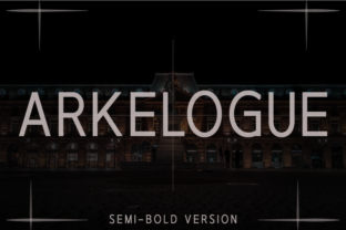 Arkelogue Semi-Bold: A Clean Sans Serif for Brands