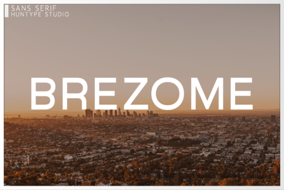 Brezome Typeface Review for Modern Branding