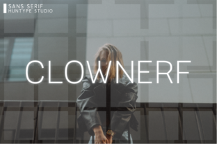 Clownerf: An Elegant Sans Serif Font for Makers