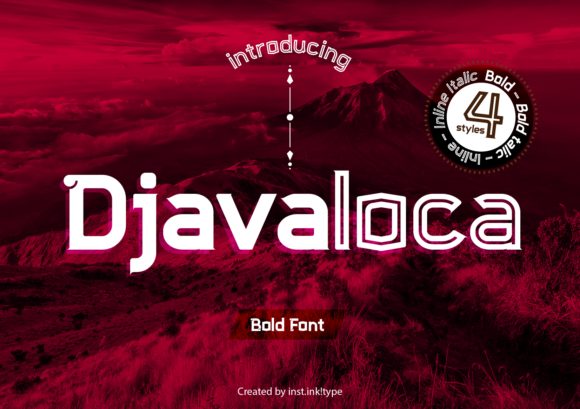 Djavaloca: A Bold Typeface for Modern Editorial Design