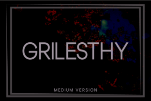 Grilesthy Medium: A Modern Sans Serif for Editorial Design