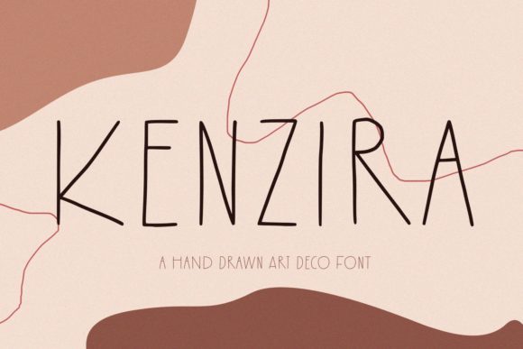Kenzira: A Handcrafted Sans Serif Font for Makers