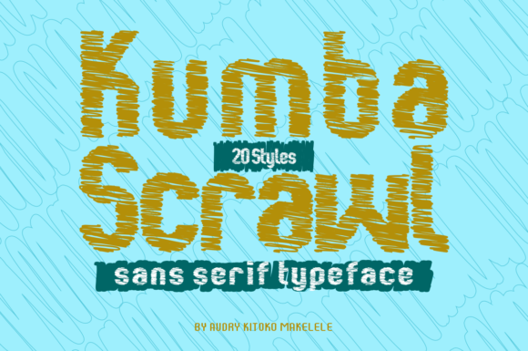 Kumba Scrawl: A Quirky Sans Serif for Makers