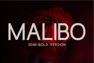 Malibo Semi-Bold: The Elegant Sans Serif for Modern Brands
