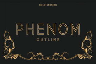 Phenom Outline Bold: A Modern Sans Serif for Business
