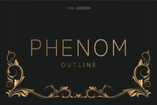 Phenom Outline Thin: A Modern Sans Serif Review