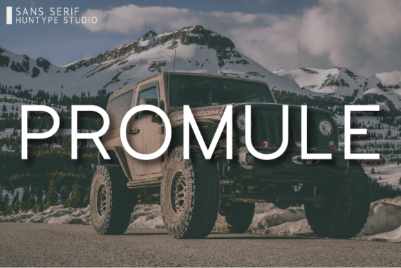 Promule: The Elegant Sans Serif Font for Modern Web Design