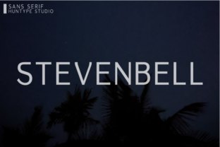 Stevenbell: A Contemporary Sans Serif for Modern Brands