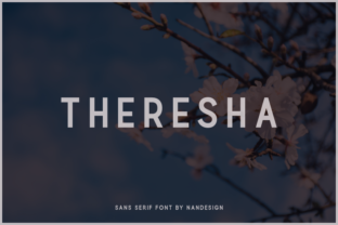 Theresha: The Elegant Sans Serif Font for Modern Brands